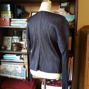 Issey Miyake | Jackets & Coats | Pleats Please Issey Miyake Top ...